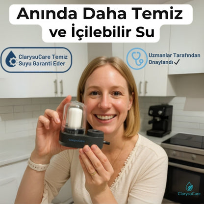 ClarysuCare-Sağlıklı ve Ekonomik Su Arıtıcısı